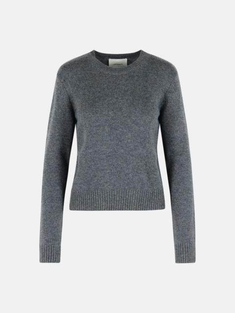 LISA YANG 'MABLE' GRAPHITE CASHMERE SWEATER