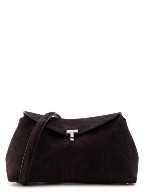 TOTEME Toteme T-lock Suede Clutch