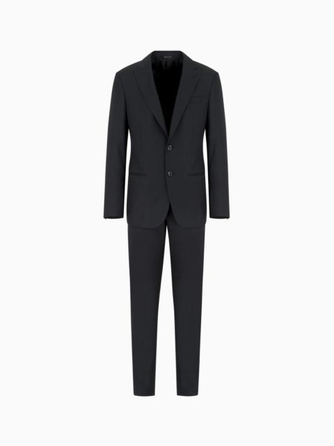GIORGIO ARMANI Soho line wool and cashmere suit