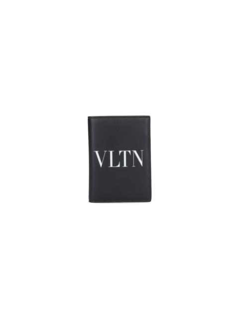 Valentino Vltn Bi-fold Passport Holder