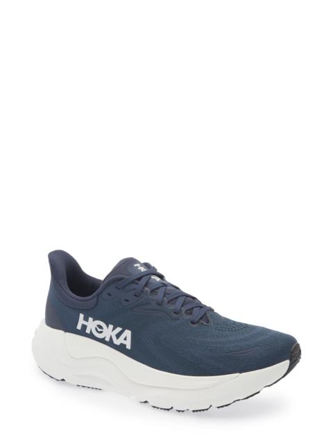 HOKA HOKA Arahi 8 Stability Running Shoe in Varsity Navy /White at Nordstrom
