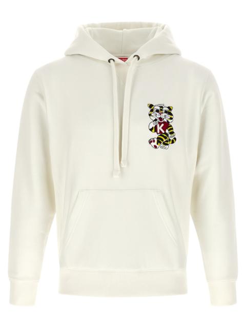 KENZO Wild Tiger Embroidered Sweatshirt White