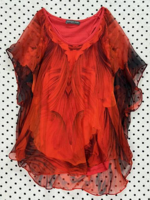 Alexander McQueen Alexander McQueen by Sarah Burton Resort 2011 Silk Blouse