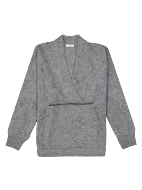 Brunello Cucinelli Women's Gray Sweater