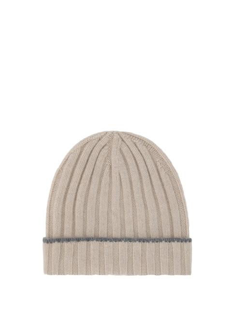 Brunello Cucinelli Brunello Cucinelli Cashmere Beanie Hat Black Men