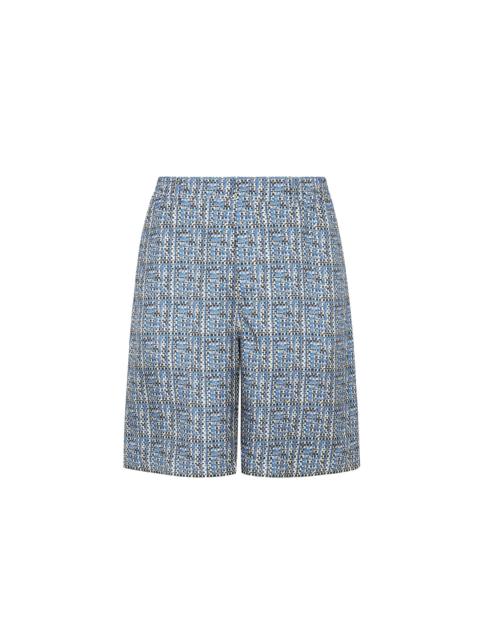 FENDI Fendi Printed Silk Shorts Men