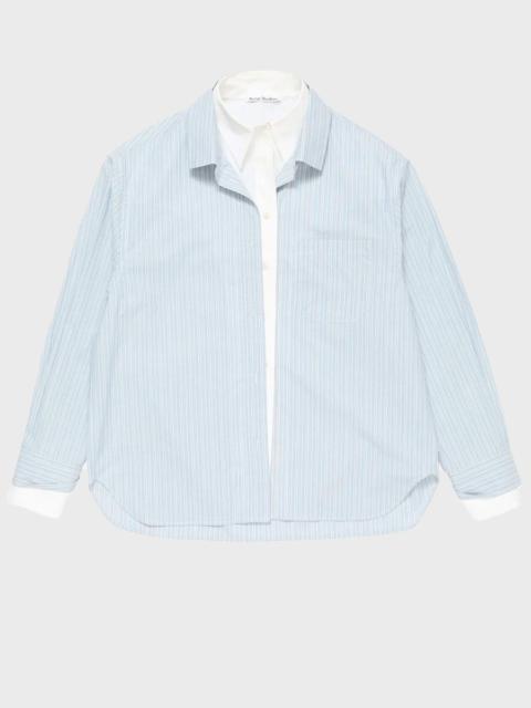 Acne Studios Shirt Soublera Striped  Blue/White