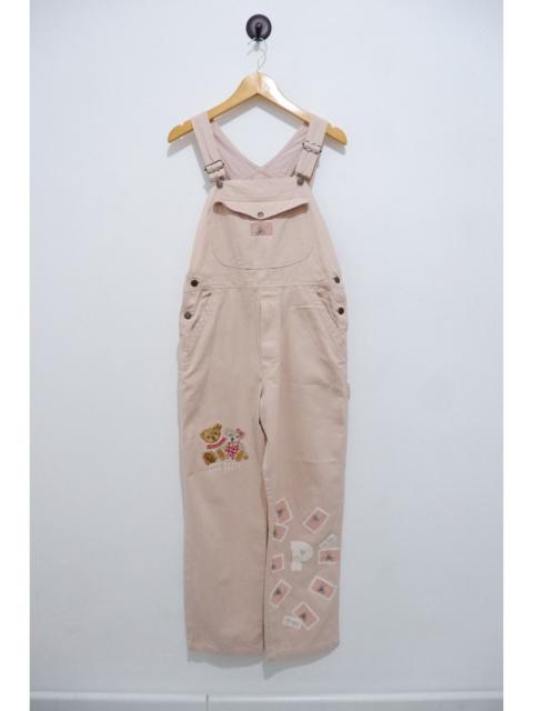 Hysteric Glamour Vintage Pink House Carpenter Overalls