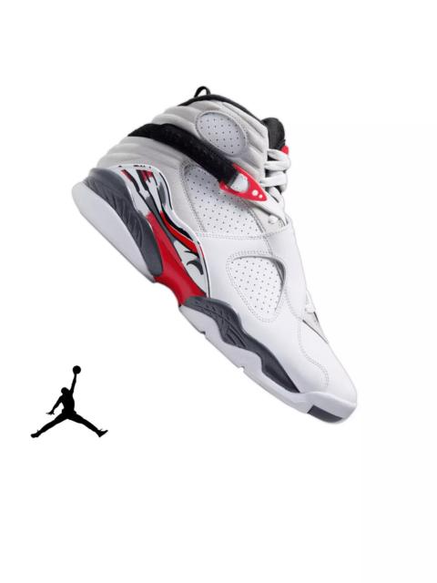 Jordan 8 Retro "White and True Red" Men's Shoe