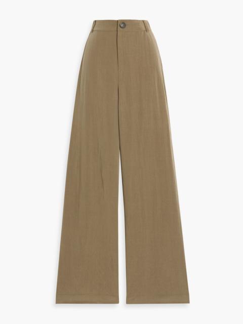 Other Designers TENCEL™ Lyocell-blend wide-leg pants