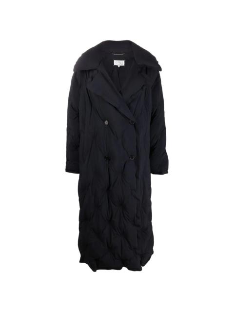 Maison Margiela QUILTED COAT - BLACK