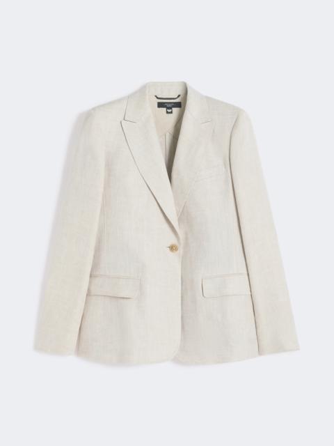 WEEKEND Max Mara Linen canvas blazer - ECRU