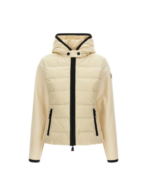 Moncler Grenoble MONCLER GRENOBLE Padded Zip-Up White Cardigan New & Authenti
