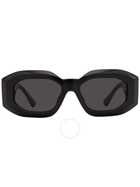 VERSACE Versace Dark Grey Irregular Men's Sunglasses VE4425U 536087 53