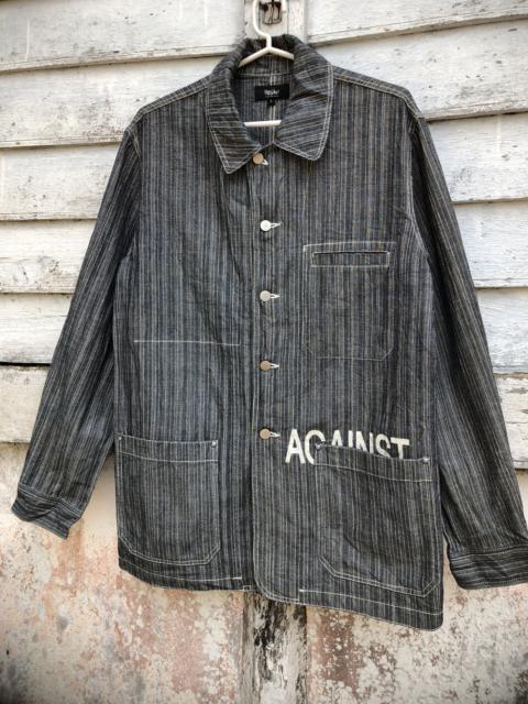 Other Designers Mossimo - Mossimo 'AGAINST' Denim Chore Jacket
