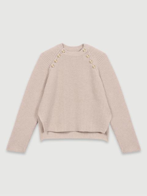 maje Ribbed wool jumper