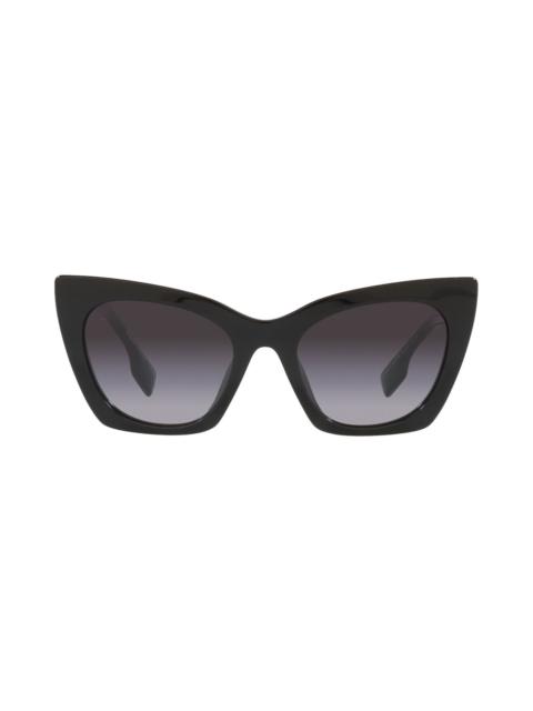 burberry 52mm Cat Eye Sunglasses in Black at Nordstrom