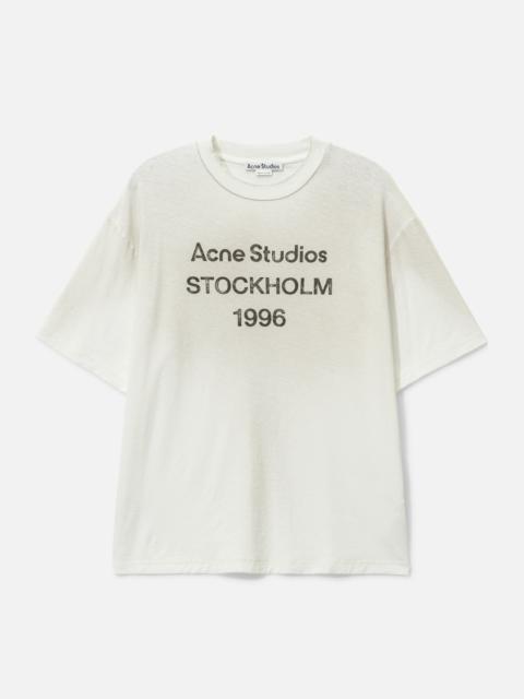 Acne Studios LOGO T-SHIRT RELAXED FIT