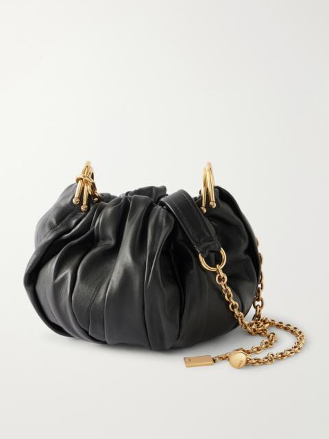 Chloé Pleated Leather Shoulder Bag