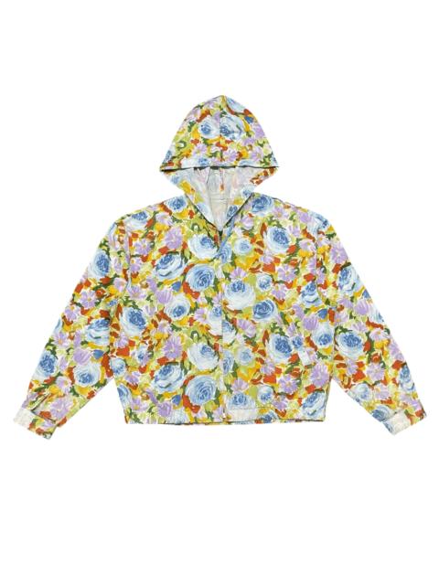 Other Designers Vintage B. Becker Floral Print Zipper Jacket