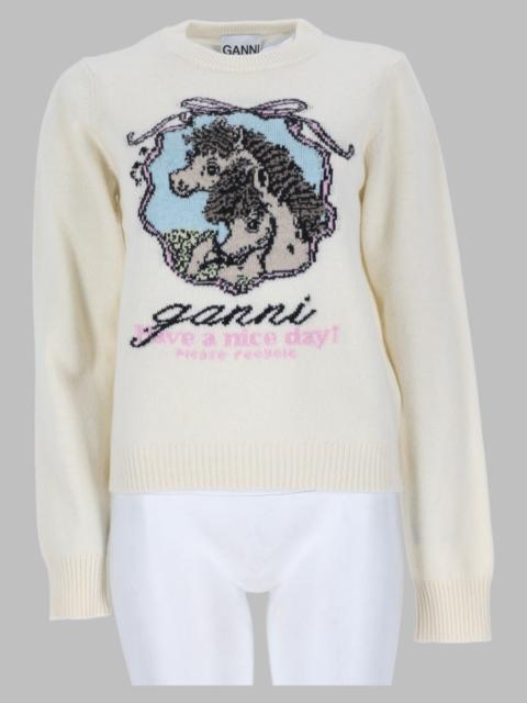 GANNI Ganni Women Maglia "Horse"