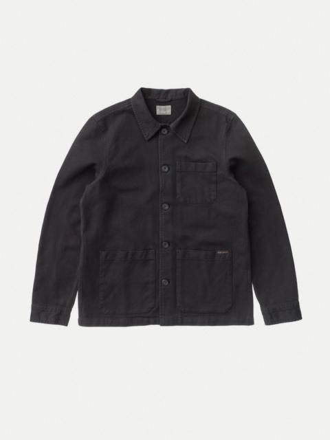 Nudie Jeans Barney Worker Jacket Black