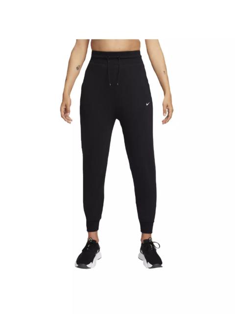 Nike Women's One Dri-FIT High-Rise 7/8 French Terry Joggers
