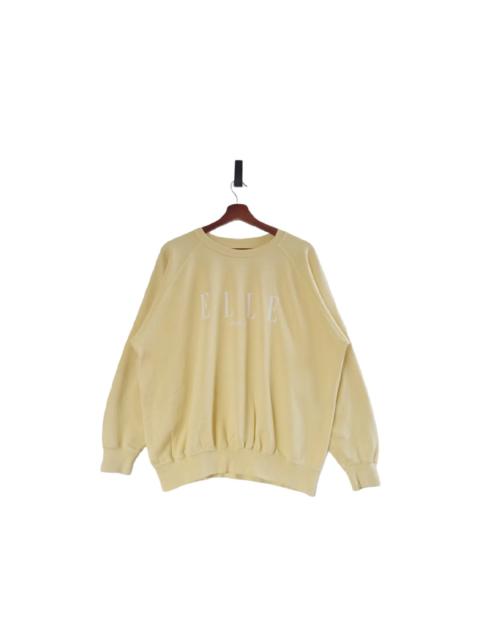 Other Designers Japanese Brand × Vintage - Vintage Elle Paris Big Logo Crewneck Pullover Sweatshirt
