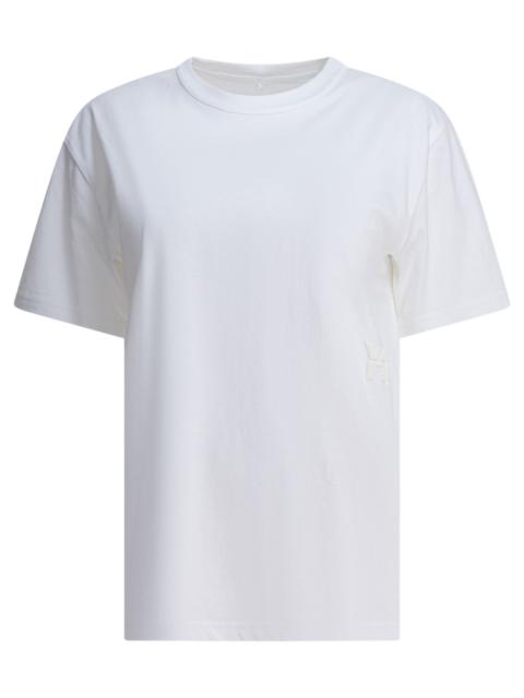 Alexander Wang Alexander Wang Women Essential Jsy Ss Tee W/ Puff Logo & Bound Neck