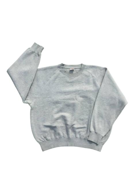 Other Designers Vintage - Vintage Hanes Small Spellout Plain Sweatshirt