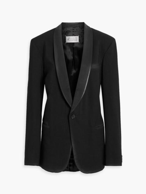 Maison Margiela Wool-crepe blazer
