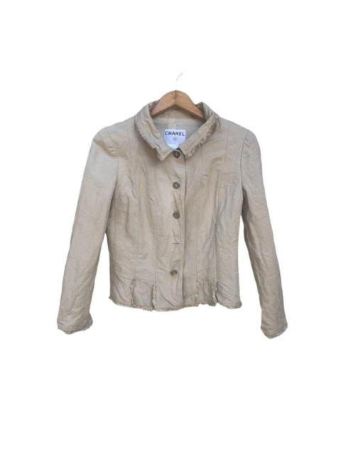 CHANEL Vintage 2001 Chanel Silk Jacket