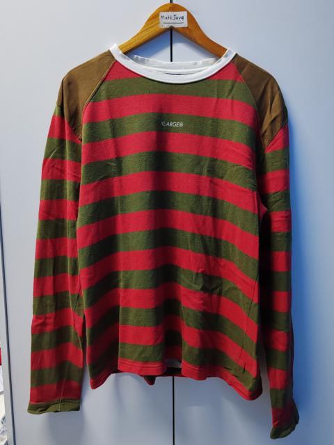 Other Designers Xlarge Clothing Brand Striped Long Sleeve Undercover