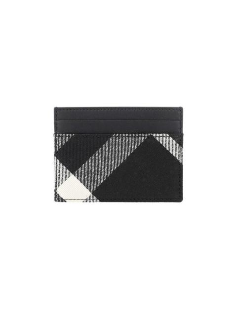 Burberry Burberry Sandon Check-Print Card Case