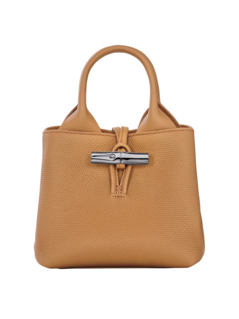Longchamp Le Roseau XS Handbag Walnut - Leather