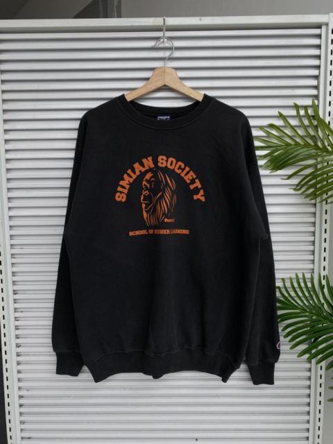 Champion Vintage FUCT x Champion Simian Society bApe Crewneck