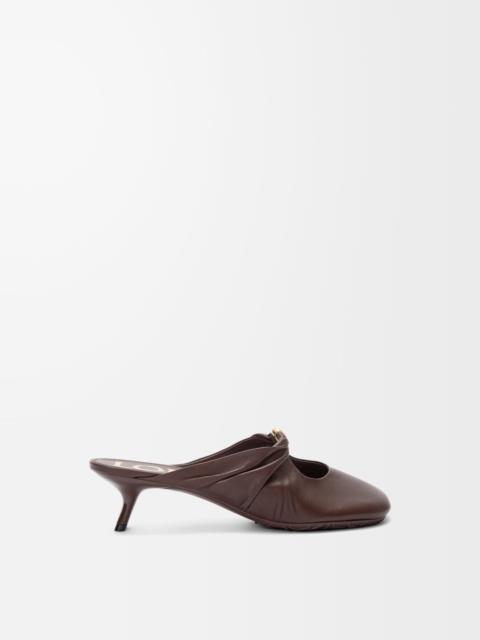 Loewe Pebble Soft mule in nappa lambskin