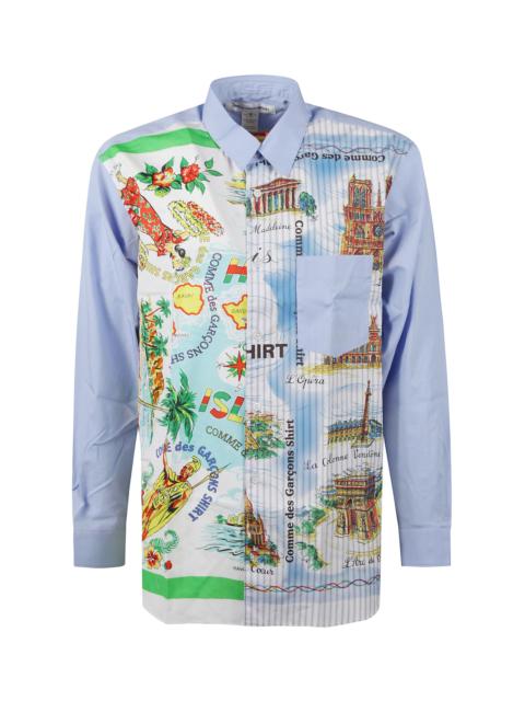 Comme des Garçons SHIRT Shirt with patterned inserts