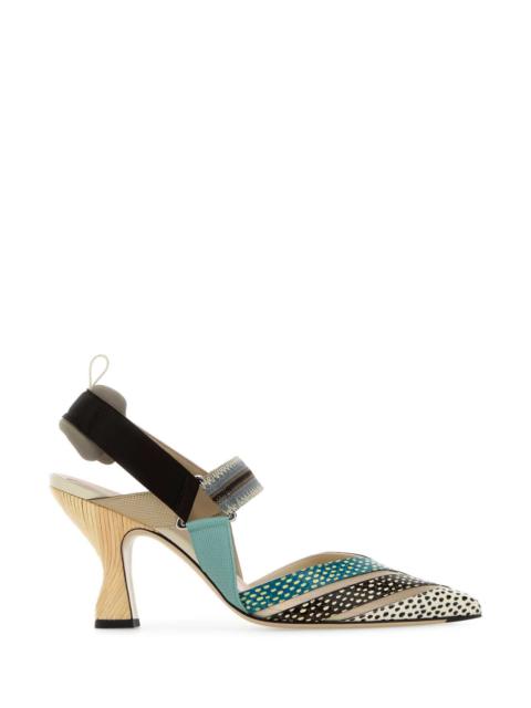 FENDI Fendi Women Multicolor Leather Colibrã¬ Pumps