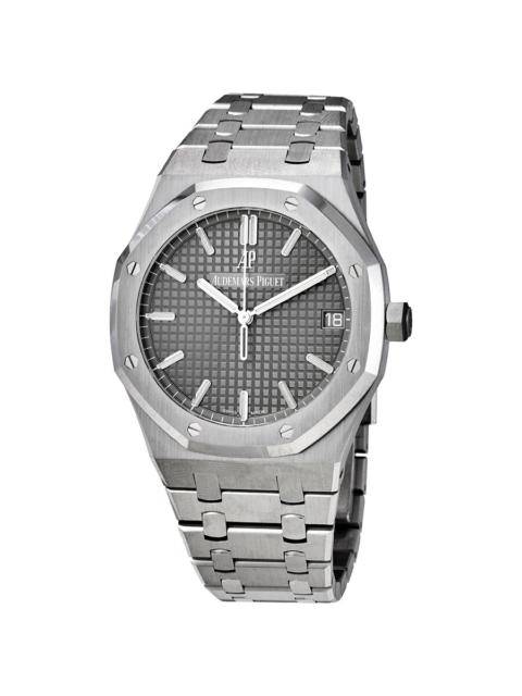 Pre-owned Audemars Piguet Royal Oak Slate Grey Dial Men's Watch 15500ST.OO.1220ST.02