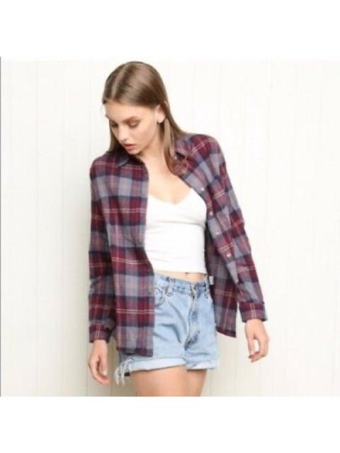 Other Designers Brandy Melville Plaid Top