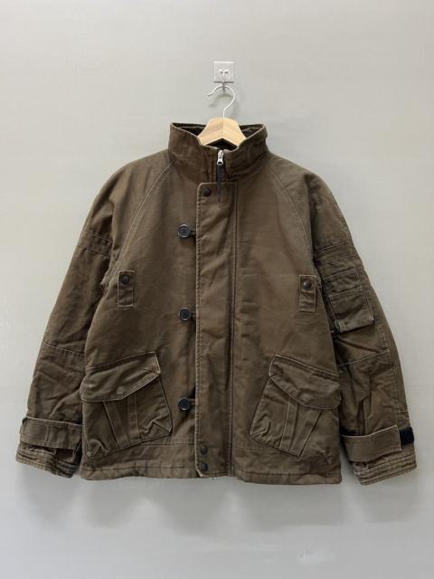 Other Designers Vintage PPFM Duck Canvas MA-1 Pockets Jacket