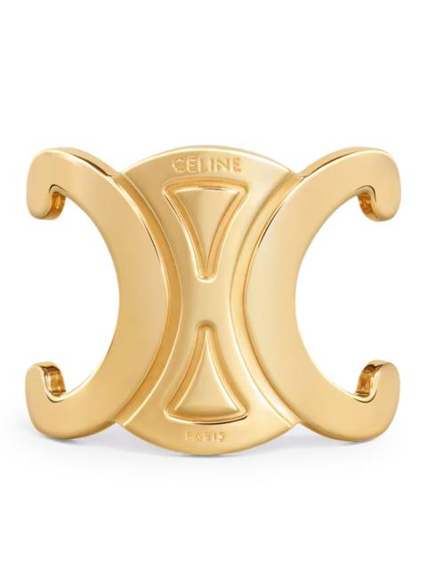 CELINE Celine Women Triomphe Bag Ring In Metal