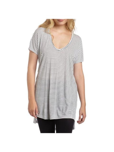 Other Designers BCBGMaxAzria - BCBG Short Sleeve Striped Tunic