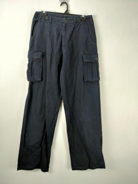Other Designers Vintage - 🔥🔥🔥 Black Plain khakis Cargo Pants
