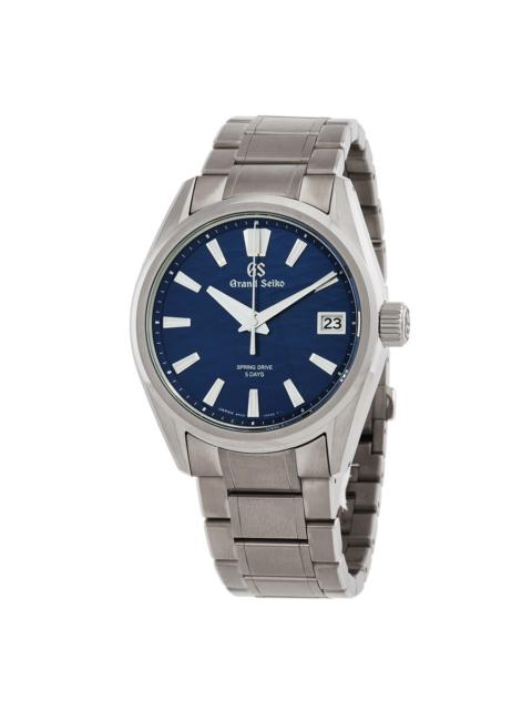 Other Designers Grand Seiko Titanium Evolution 9 Automatic "Lake Suwa" Blue Dial Men's Watch SLGA019G