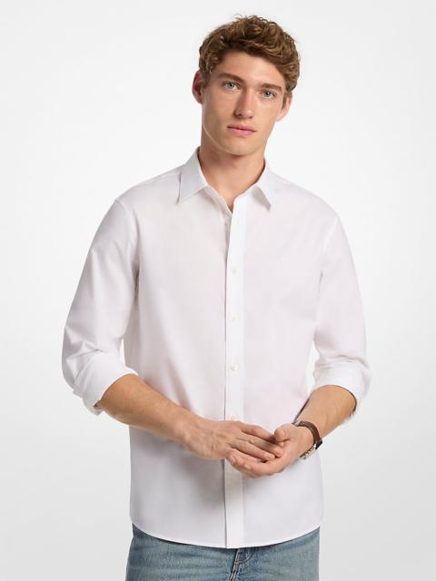 MICHAEL KORS Stretch Cotton Shirt