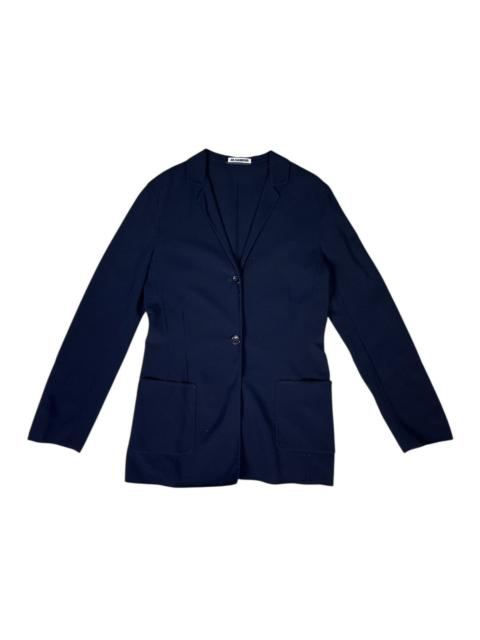 Jil Sander Made in Italy Navy Blue Blazer
