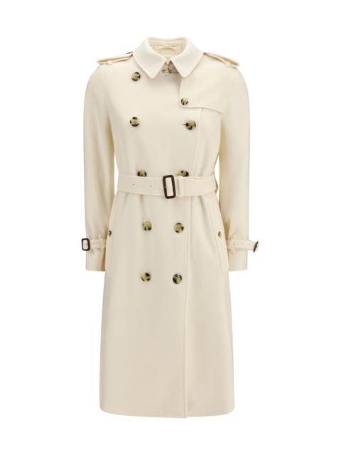 Burberry Burberry Women Long Kensington Cashmere Trench Coat