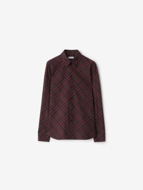 Burberry Burberry Slim Fit Check Cotton Shirt